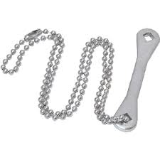[W05] UNIWELD [W05] B AND MC BOX WRENCH WITH SECURITY CHAIN