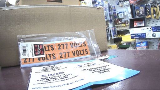 [21338] 21338  VOLTAGE MARKER 277V
