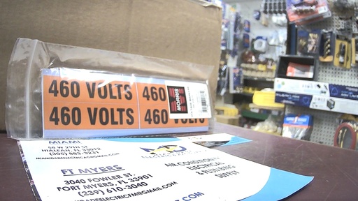 [21366] VOLTAGE MERKER 460V. EACH