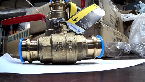 [200394 77290] 200394 77290   PRESS BALL VALVE  1'' VALVULA