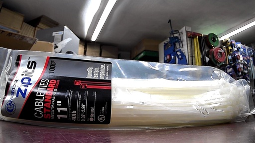 [CT10285] CT10285  CABLE TIES STANDARD NATURAL 11'' 100PCS  CT10285