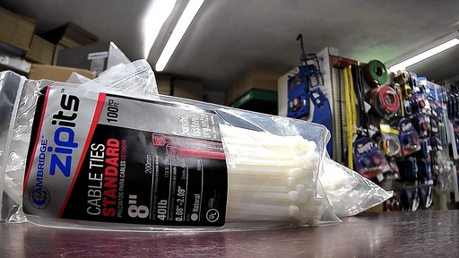 [CT10284] CT10284  CABLE TIES STANDARD 8'' 100PCS