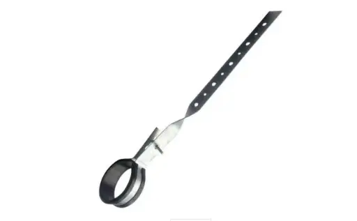 [200006] 200006  3'' X 12'' PIPE HANGER   In Vinyl Dipped Galvanized Steel 
