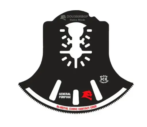 [DOU350RBGP] DOU350RBGP  3-1/2'' in. Universal Fit Bi-Metal Oscillating Blade for General Purpose Cuts
