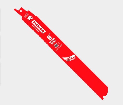 [DS0914BF5] DS0914BF5   9" 14/18TPI Bi-Metal Reciprocating Saw Blades for Medium Metal (5-Pack) DIABLO