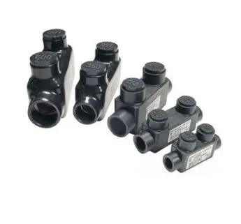 [LICD2/0-1 PBS2/0 61002A] LICD2/0-1 PBS2/0 61002A  POLARIS RECTO # 2/0  Aluminum Alloy Dual Rated Insulated In-Line Splicer 2/0-14 AWG