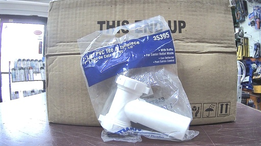 [35395] 35395  1-1/2" PVC TEE & TAILPIECE  FREGADERO