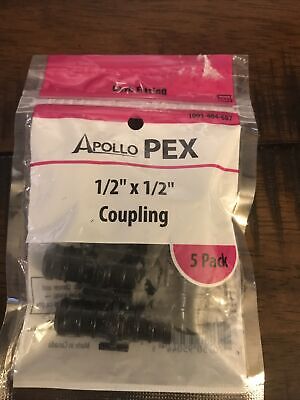 [PXPAC125PK] PXPAC125PK  1/2 IN PLASTIC PEX BARB COUPLING