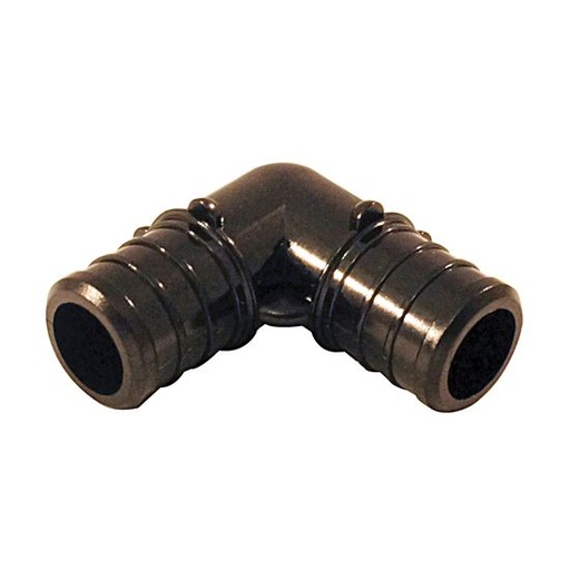 [PXPAE125PK] PXPAE125PK  1/2 IN PLASTIC PEX BARB  90 DEGREE ELBOW