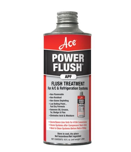 [APF16 APF] APF16    FLUSH TREATMENT  FOR A/C  AND REFRIGERATION  ACE® POWER FLUSH® (APF)*