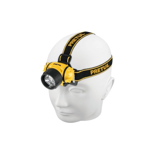 [27083] 27083  LINTERNA PARA CABEZA TIPO MINERO LED 32M 65 LUM -3 PILAS AAA