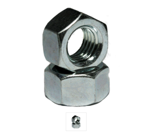 [NIK-543030] NIK-543030  S/S  HEXAGON NUTS S.S 1/4''X 20'' BOX-200