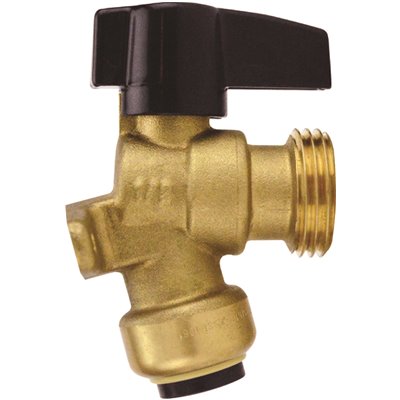 [FSBGV1234] FSBGV1234   1/2'' IN BRASS PUSH TO CONNECT X 3/4'' VALVE