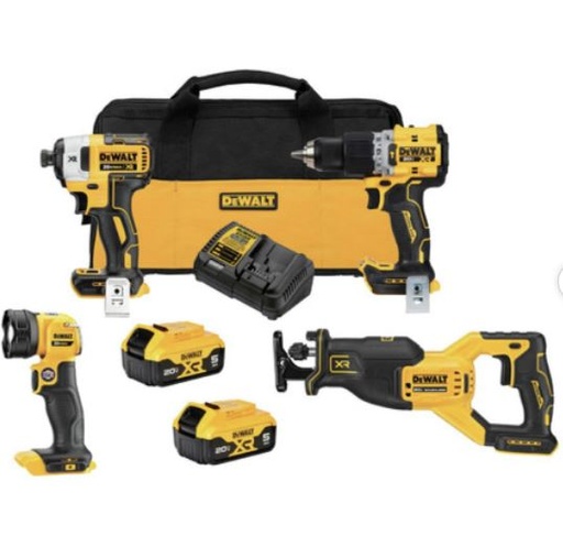 [DCK449P2] DCK449P2   20V MAX XR BRUSHLESS 4-TOOL CO  DEWALT