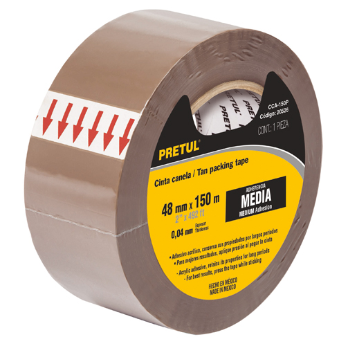 [20526] 20526 CINTA CANELA 2'' 492FT 0.04MM