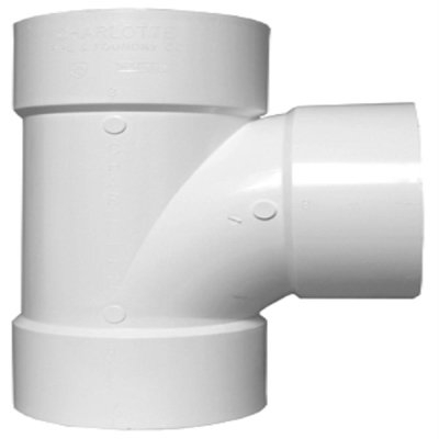 [K098700 115A 611942] K098700 115A 611942   TEE SANITARIA PVC 3''