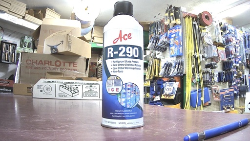 [R-290 96291] R-290 Refrigerant – 8 oz Hydrocarbon Refrigerant.