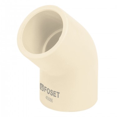 [45086] 45086 1/2'' - 45G -ELBOW CPVC  AGUA