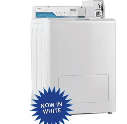 [WMTW4371MCW] WMTW4371MCW Crossover  2.9 CF Commercial Top Load Washer, 18lb Capacity, OPL/Coin/Card Rdy - White