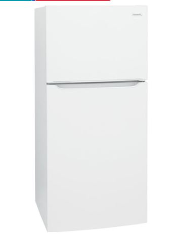 [FFTR1835VW] FFTR1835VW  Frigidaire 18.3- 30'' CF Top Mount Refrigerator Glass Shelves ADA OPT-ICEMAKER - White Accessories Available Replaces: FFTR1821TW