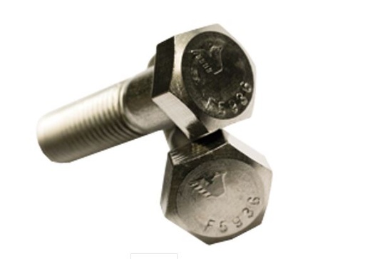 [NIK-318208] NIK-318208  HEX CAP SCREWS HALF THRED 1/2 X 4''
