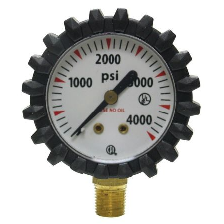 [G56D] G56D  HIGH PRESSURE GAS GAUGE 1-1/2 4000PSIG