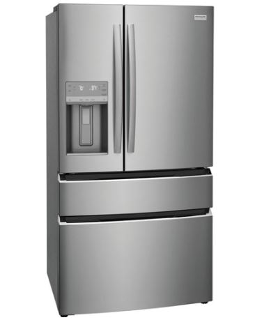 [GRMS2773AF] GRMS2773AF Frigidaire 27 Cu. Ft. 4 Door French Door Refrigerator, dispense - Smudge proof Stainless