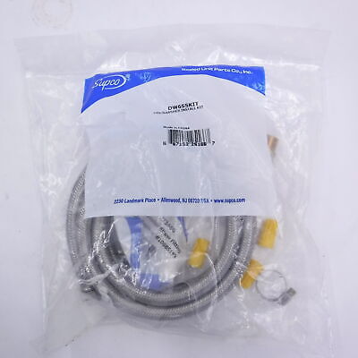 [DW6SSKIT] DW6SSKIT  6' S/S DISHWASHER LINE INSTALL KIT