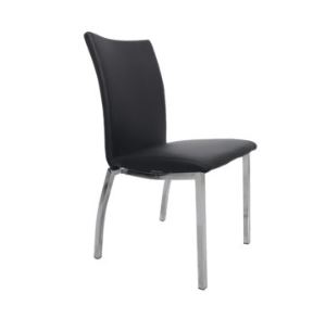 DINING CHAIR  CH2177 CHROME LEGS WHITE,BLACK ,RED,GREY,PU 4PCS/1BOX