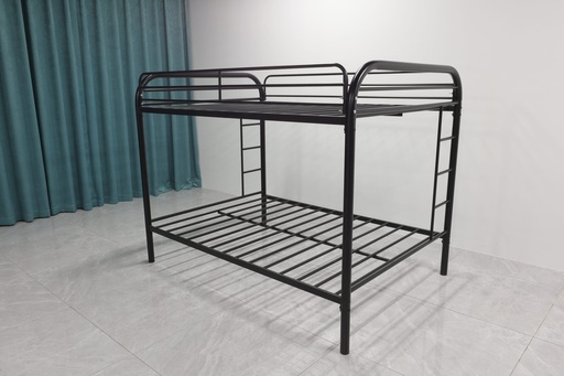 SS2168    BUNK BED  TWIN-TWIN  WHITE BLACK