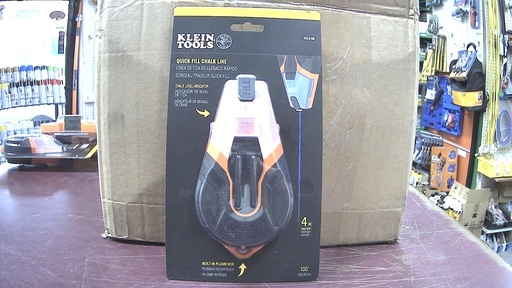 [CHLK100] CHLK100   KLEIN TOOL  QUICK FILL CHALK LINE