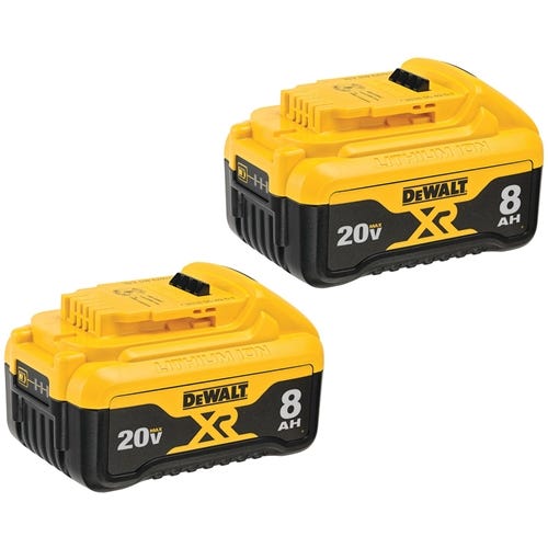 [DCB208-2] DCB208-2  DEWALT LITHIUM ION BATTERIES  2 PACK