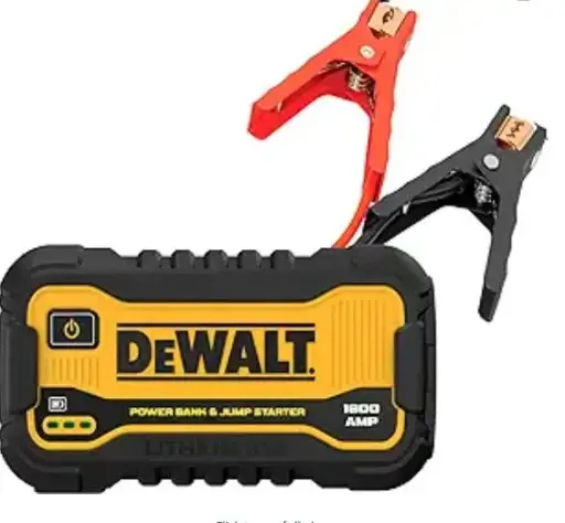 [DWAELJ16] DWAELJ16   DEWALT AUTOMOTIVE JUMP STARTER WITH USB POWER BANK 1600 PEAK AMPS