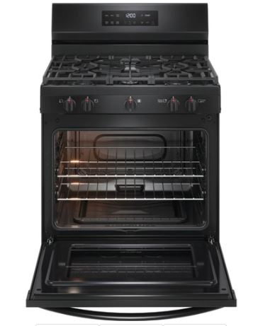 [FCRG3062AB] FCRG3062AB  Frigidaire 30" Gas Range with Quick Boil - Black