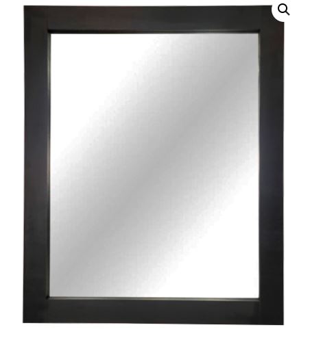 [MIRROR BLACK] MIRROR BLACK  Dimensions : 33W x 40.5H x 1.5D