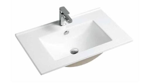 [90B/CT3618] 90B/CT3618 WHITE  CERAMIC BASIN 35-3/8 X 18-1/8 X 6-7/8''MOUNTING ABOVE CABINET 