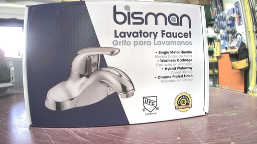[BMLF001CP] BMLF001CP  LAVATORY FAUCET GRIFO PARA LAVAMANOS METAL 