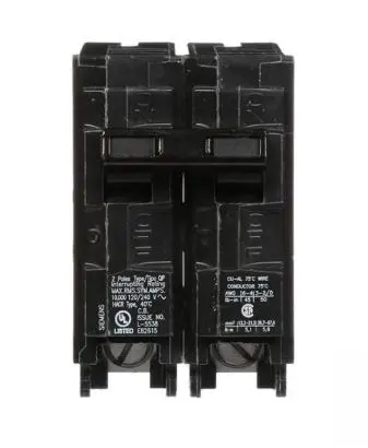 [QS2100] QS2100  MAIN BREAKER   120/240 10000K  Siemens  100 Amp 2-Pole Circuit Breaker SIEMENS
