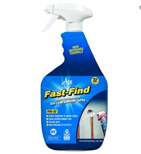 [FFD-32  A2412401] FFD-32  A2412401 FAST- FIND HIGH PERFORMANCE GAS LEAK DETECTOR SPRAY 32FL OZ 