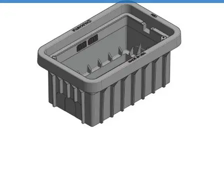 [13241474] 13241474  1324-18 Duralite LW Unit, Flush Cover Tier 15 Gray, 2x 1/2-6 Hex Auger CpBlt, Electric BOX