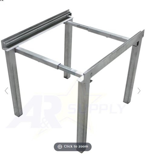 [AHS36HD-26] AHS36HD-26  AIR HANDLER STAND - W:16-26" x H :36" x D:26"