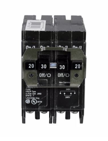 [BRD220250] BRD220250  BREAKER  2P-20A 2P-50A QUAR-D 