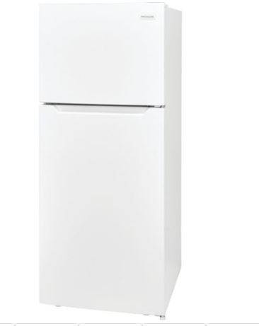 [FFHT1822UW] FFHT1822UW  Frigidaire 18 Cu Ft Top Mount Refrigerator, Estar - White  27-1/2'' x 66-3/4''