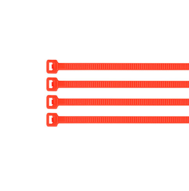 [41021] 41021  12''  50 lbs,  red cable ties 50 pc