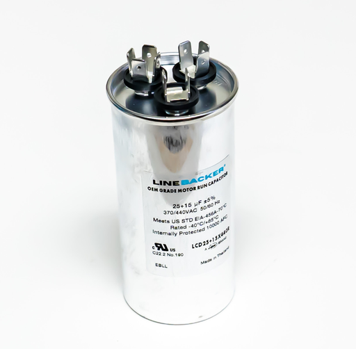 [LCD25+15X440R] LCD25+15X440R    ROUND DUAL RUN CAPACITOR
