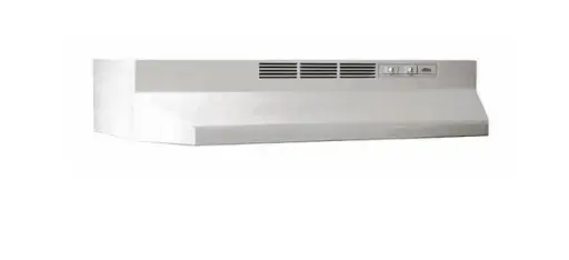 [412101] 412101   HOOD BROAN 21 " NON-DUCT WHITE  White Non-ducted Range Hood