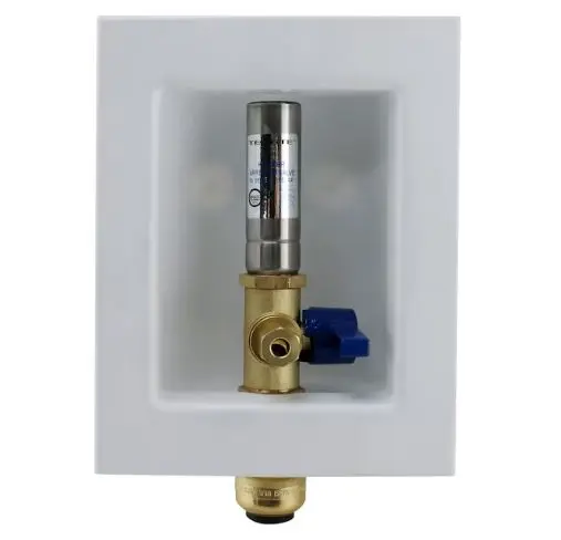 [FSBBOXIMWH] FSBBOXIMWH  1/2 in. Ice Maker Outlet Box with Water Hammer Arrestor