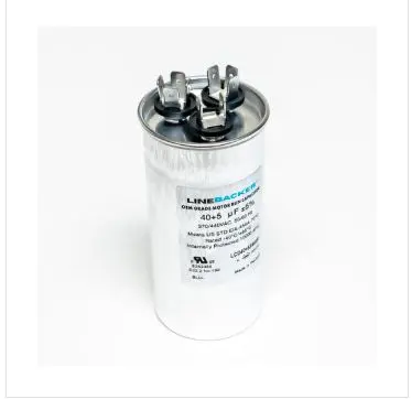 [LCD40+5X440R] LCD40+5X440R   ROUND DUAL RUN CAPACITOR 40 + 5 x 440V 