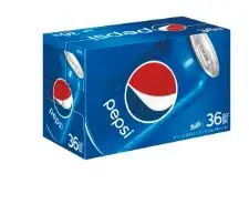 [1035 12281] 1035 12281  Pepsi  Cola Cube Pack - 36/12 oz cans