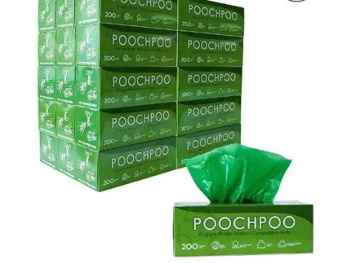 [DPB-001] DPB-001   POOCHPOO DOGGIE WASTE STATION COMPATIBLE ROLL 200COUNT ROLL  SIZE 8''W X 13''L BAGS BOLSA PERRO